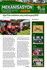 RCEF Newsletter 2022 Jan-Jun Issue (Bisaya)
